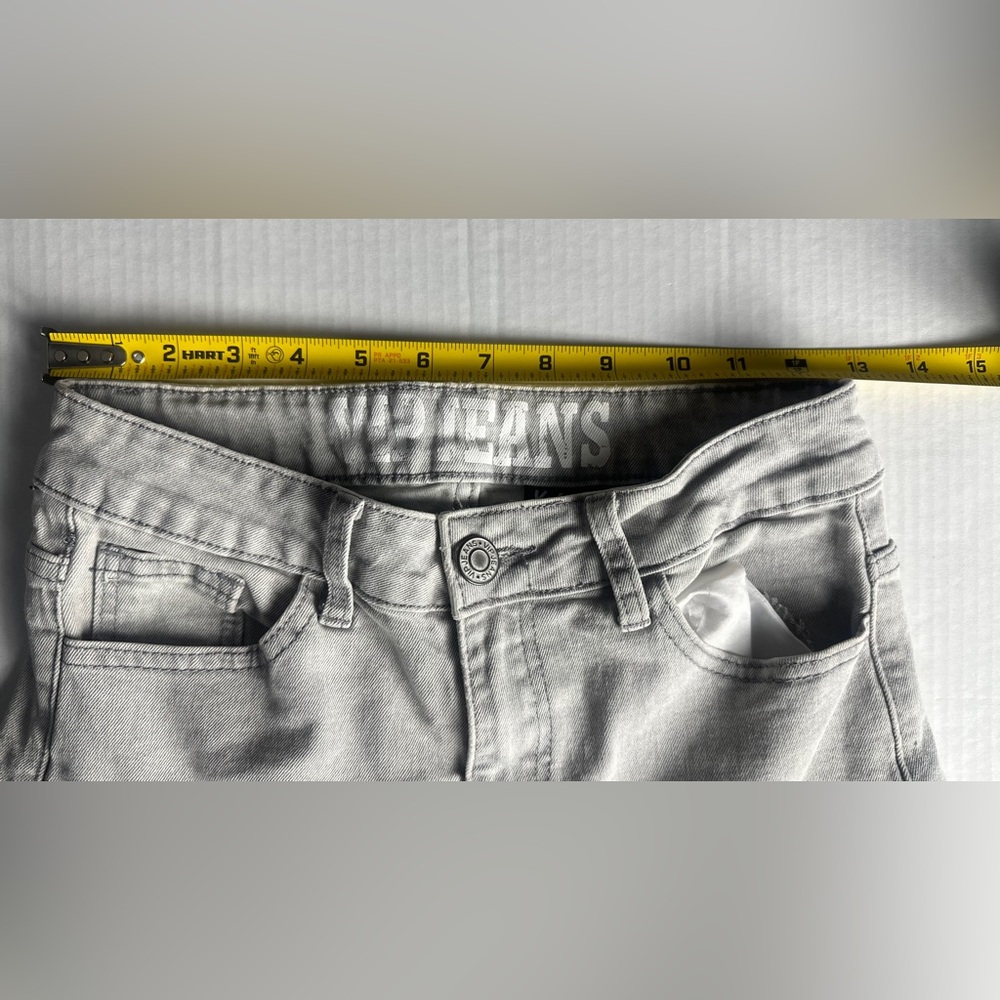VIP Jeans Cargo Pants 26 Strap‎ Utility Wide Leg Skater Rave Y2K - Picture 3 of 8
